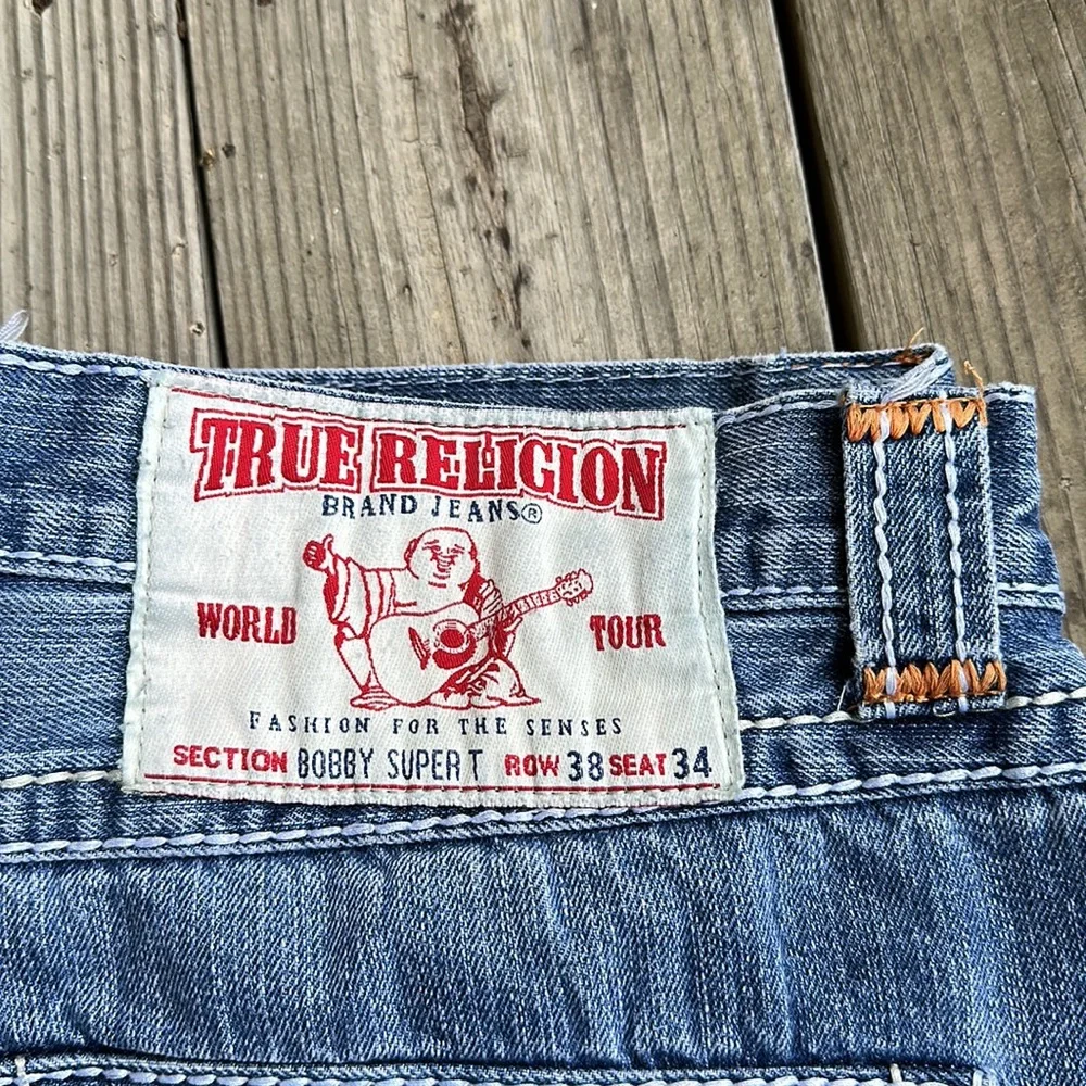 👖 True Religion Bobby Super T Jeans – Distressed Vintage Style